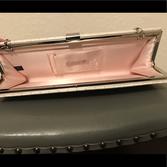 Ivory Satin Clutch - Picture 5 of 5